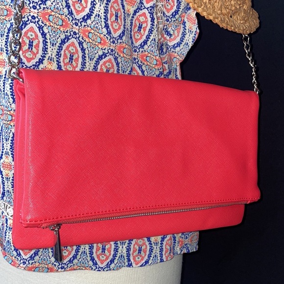 Express purse coral color brand new / With matching blouse - Picture 10 of 10